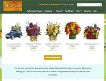 Tablet Screenshot of eltingvilleflorist.net